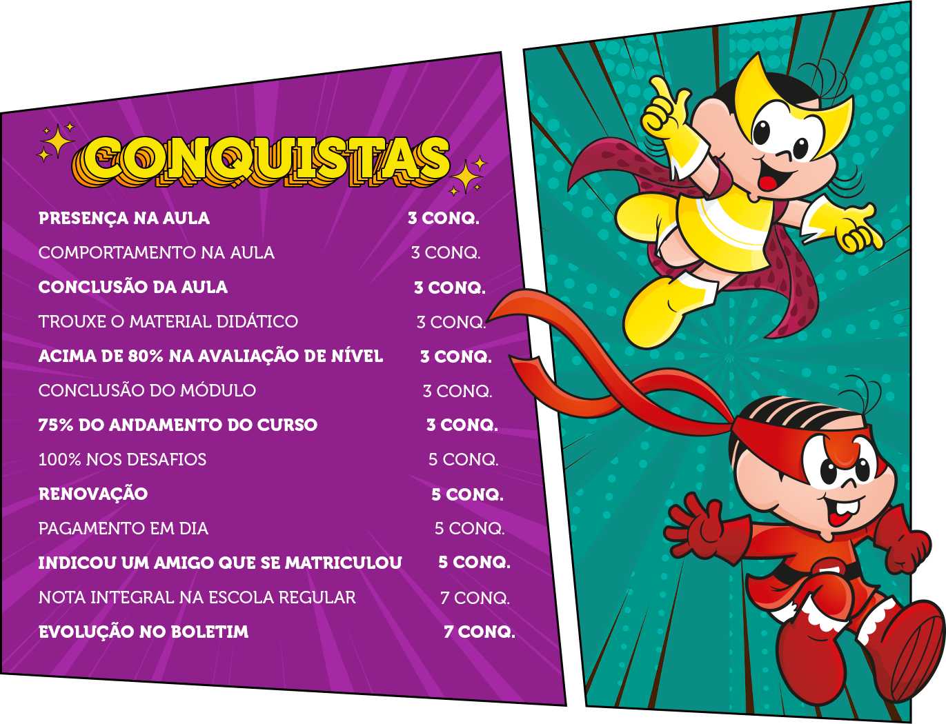 Titulo Como ganhar conquista