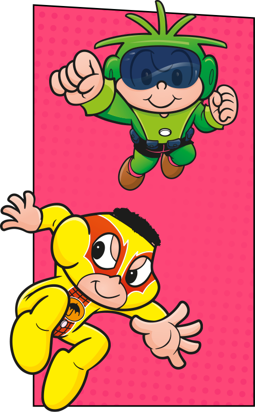 personagens cascão e cebolinha